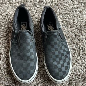 Checkered Vans size 3.5